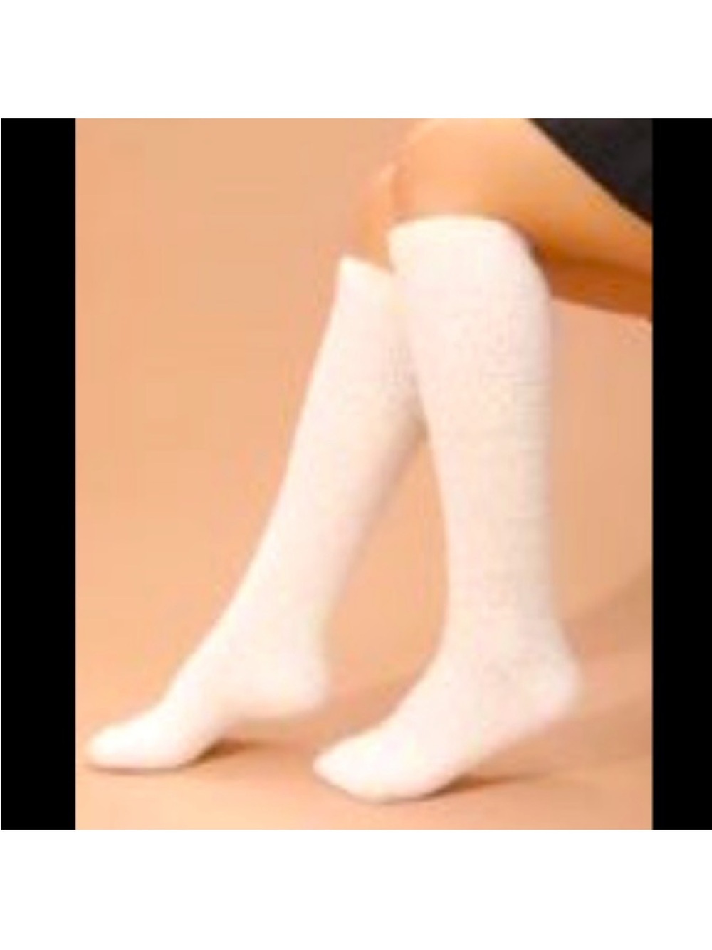 White Knee-High Socks